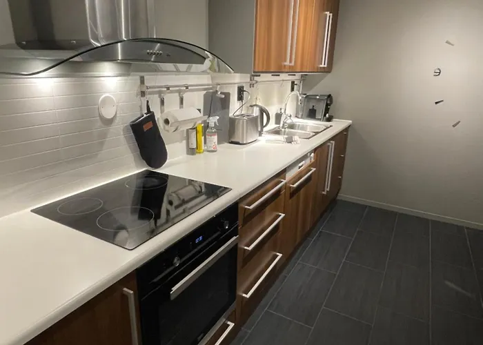 Modern With Aurora & Midnight Sun Views, Close To Snow Dome, Slopes Store & Bus Stop, Free Parking * Tromsø
